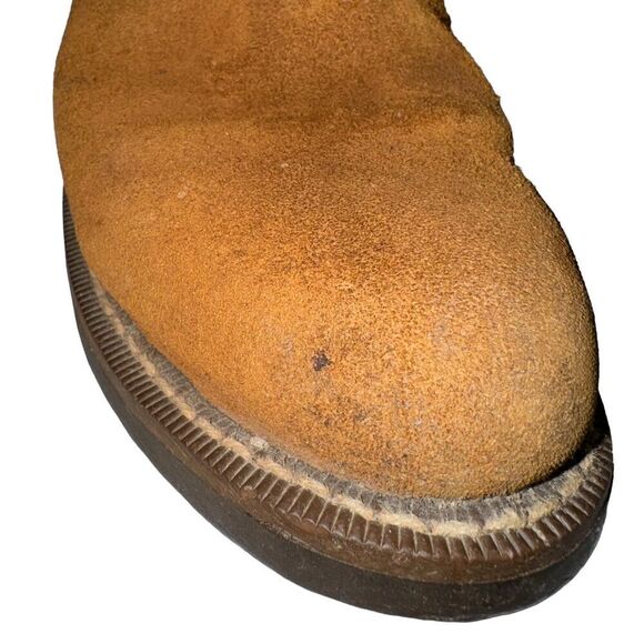 Honchos Boots Brown Suede Leather Boots Men's Size 6.5 Soft Boots Oil Resistant - Picture 14 of 14
